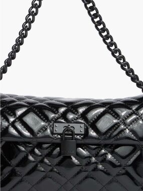 Kurt Geiger london brixton lock drench leather bag with matching card case NEW